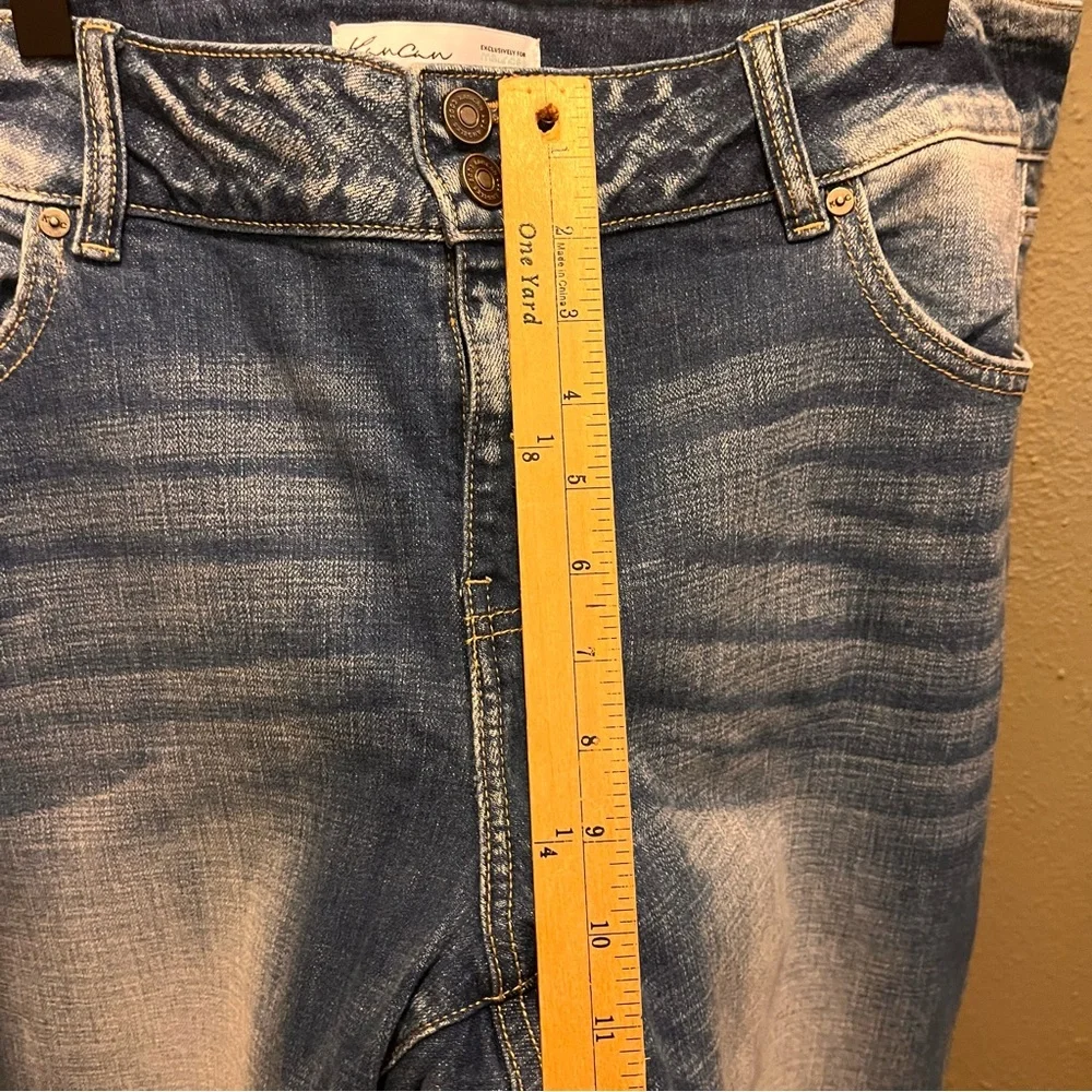 Kancan Midrise Bootcut Jeans Women's Plus Size 16